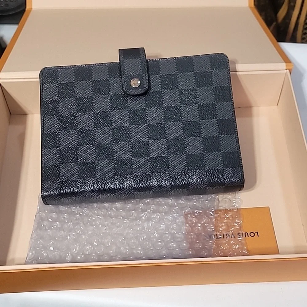 LOUIS VUITTON Damier Graphite Agenda MM Day Planner Cover